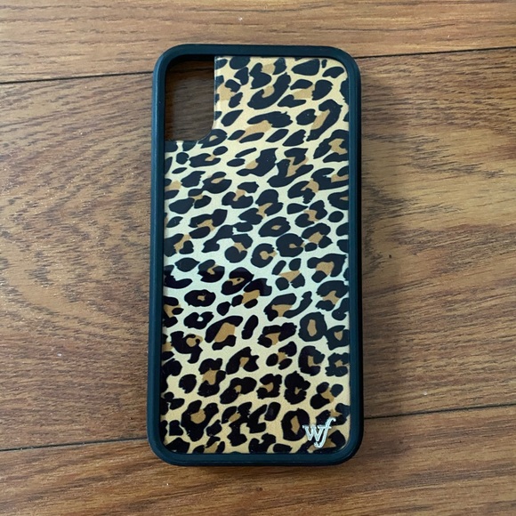 Wildflowers Accessories - iphone xs leopard print wildflower case